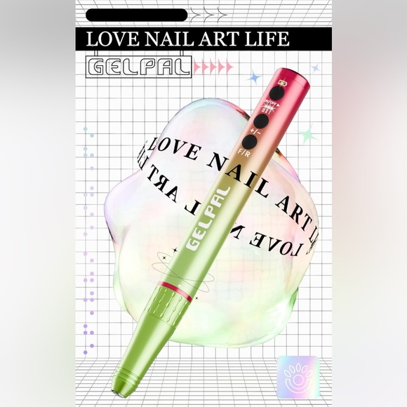 Gelpal Extended Portable Cordless Nail Drill for Acrylic Nails, 30000RPM - NWT - Picture 2 of 9